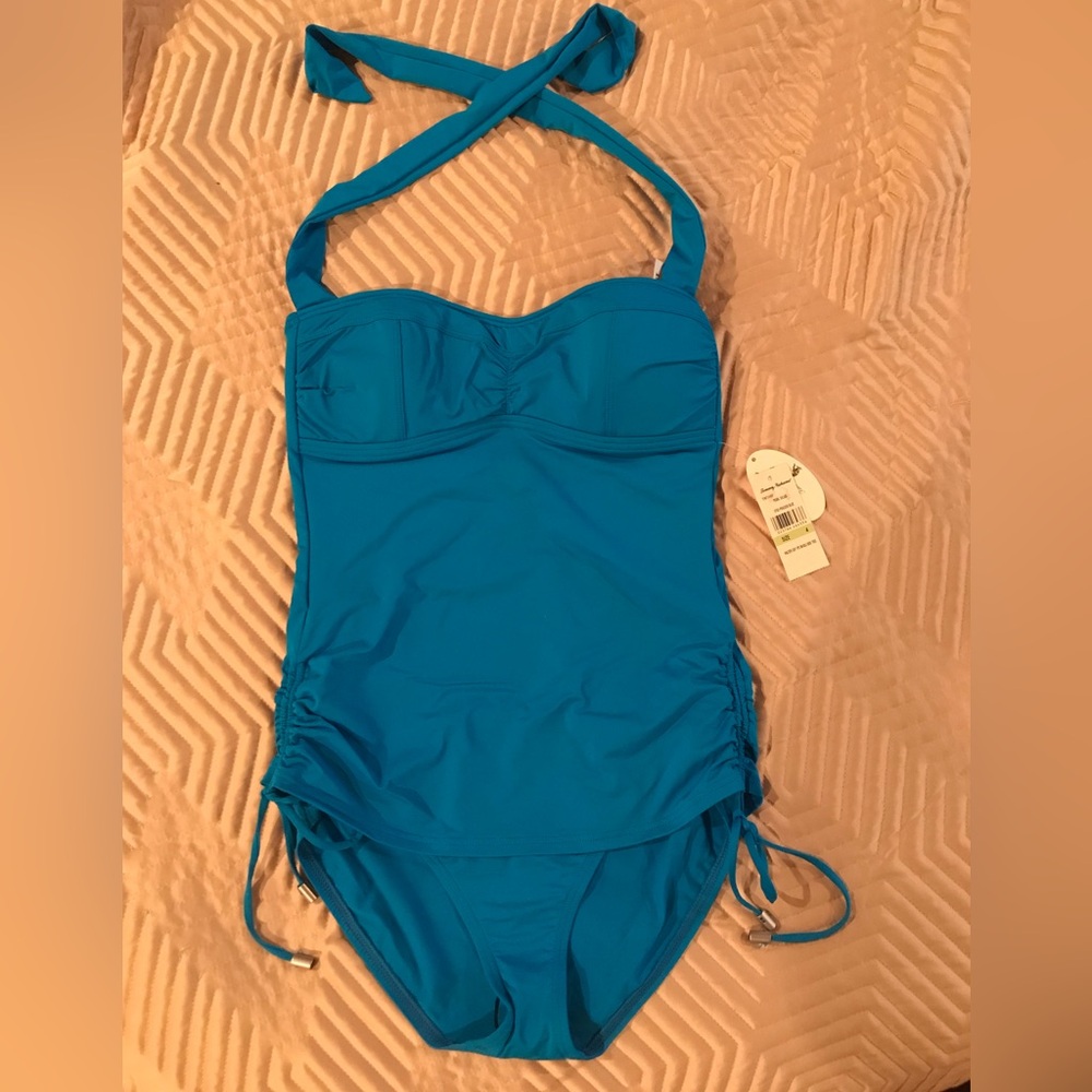 Tommy Bahama Halter Cup 1pc Bathing Suit Sz 4 NWT
